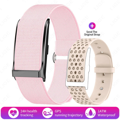 No Screen Smart Watch Men'S Sports Outdoors Fitness Heart Rate Monitor 1ATM Waterproof New Smartwatch for Andrio IOS 2025